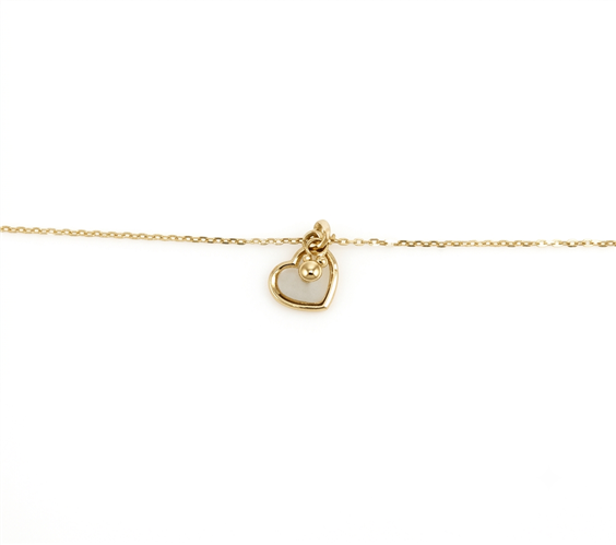 Bracelet Dédié Woman Heart in Yellow Gold Madreperla BRD3507M;9G - BRD3507M;9G